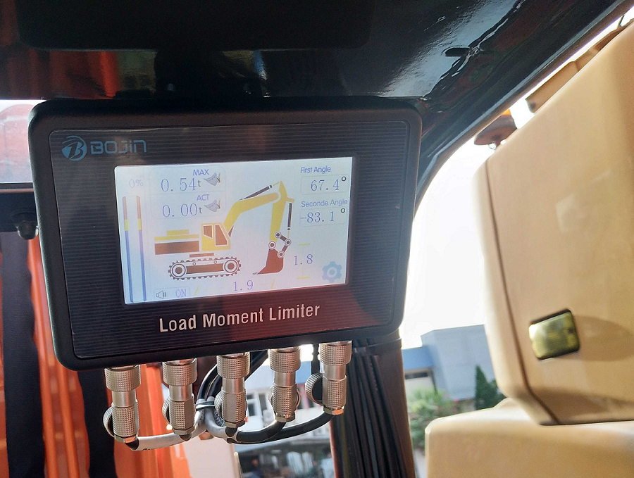 Excavator load indicator